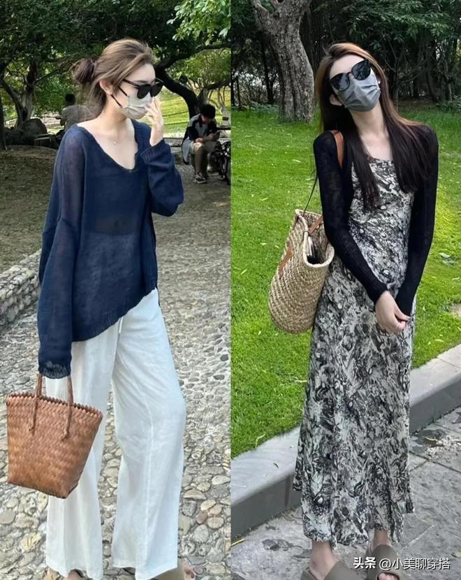 就好跟着博主学打造时髦松弛感AG真人地址五月出游穿搭简单(图10)