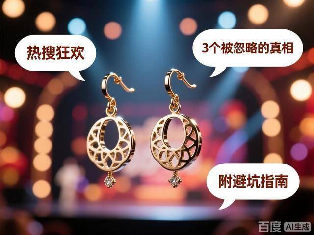 续两年带火小众款热搜狂欢背后藏着真相AG真人旗舰厅王菲春晚耳环再炸屏：连(图4)